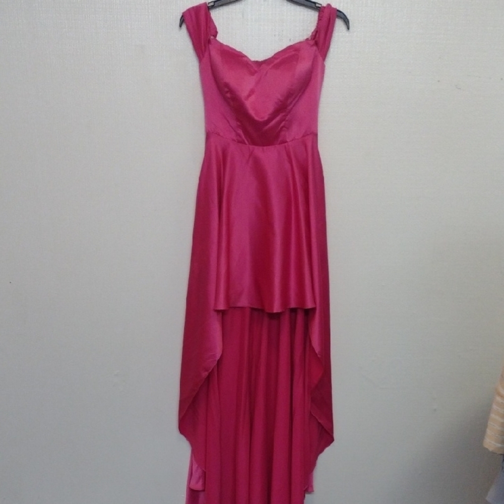 Elegant Pink Evening Dress